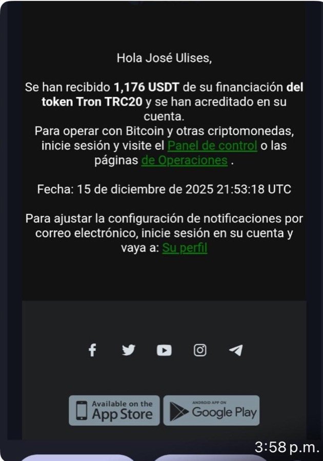 Comprobante de retiro