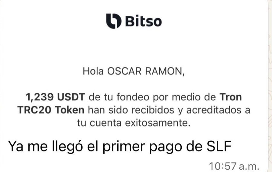 Comprobante de payout